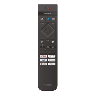 Philips PUS8510, 50'', 4K UHD, QLED, must - Teler