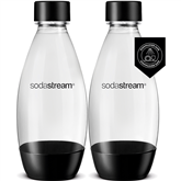Soda Stream, 2 x 0,5, L, black - Spare bottles for sparkling water maker
