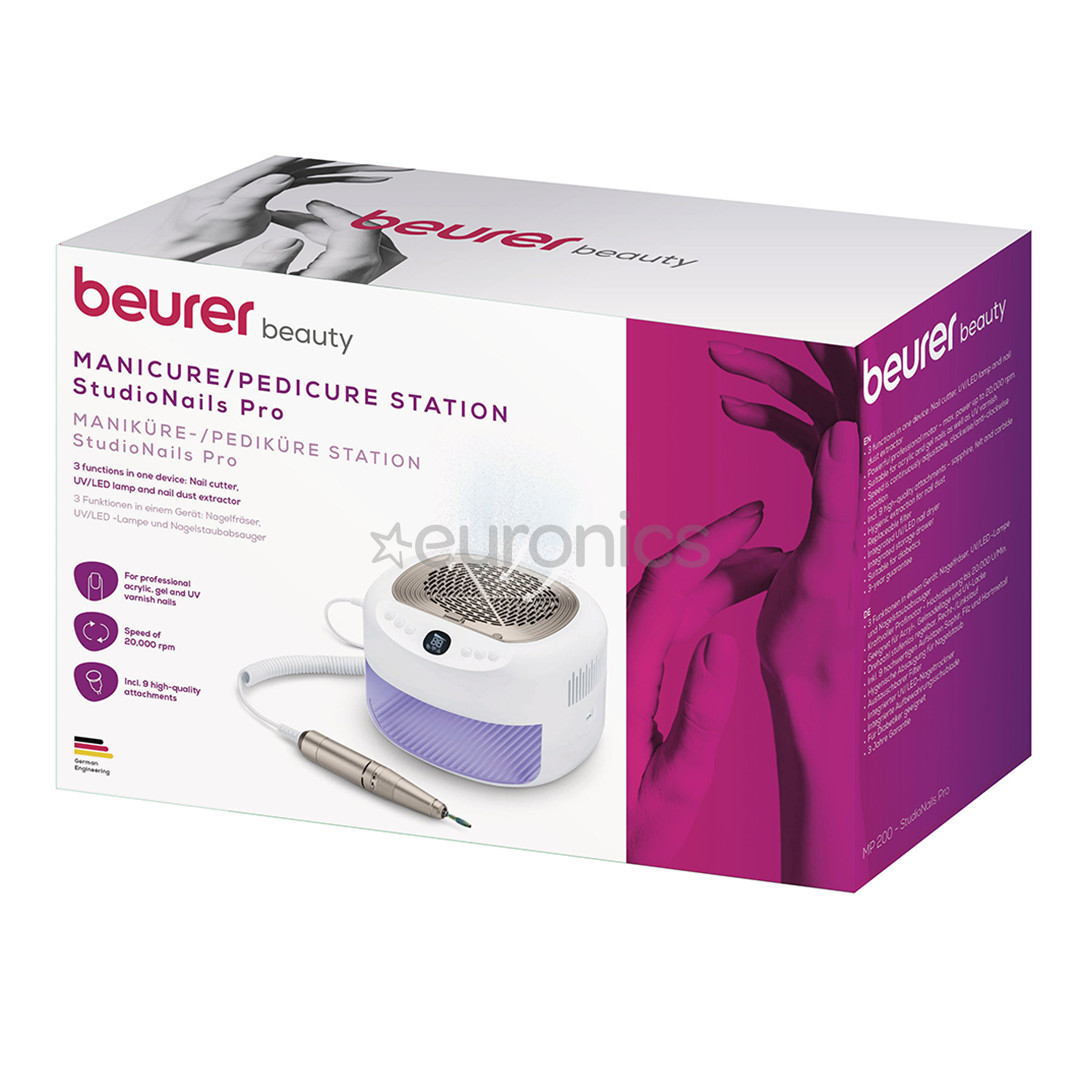 Beurer StudioNails Pro, 3-in-1, white - Manicure/pedicure station