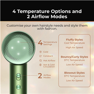 Dreame Hair Glory Master, roheline - Föön