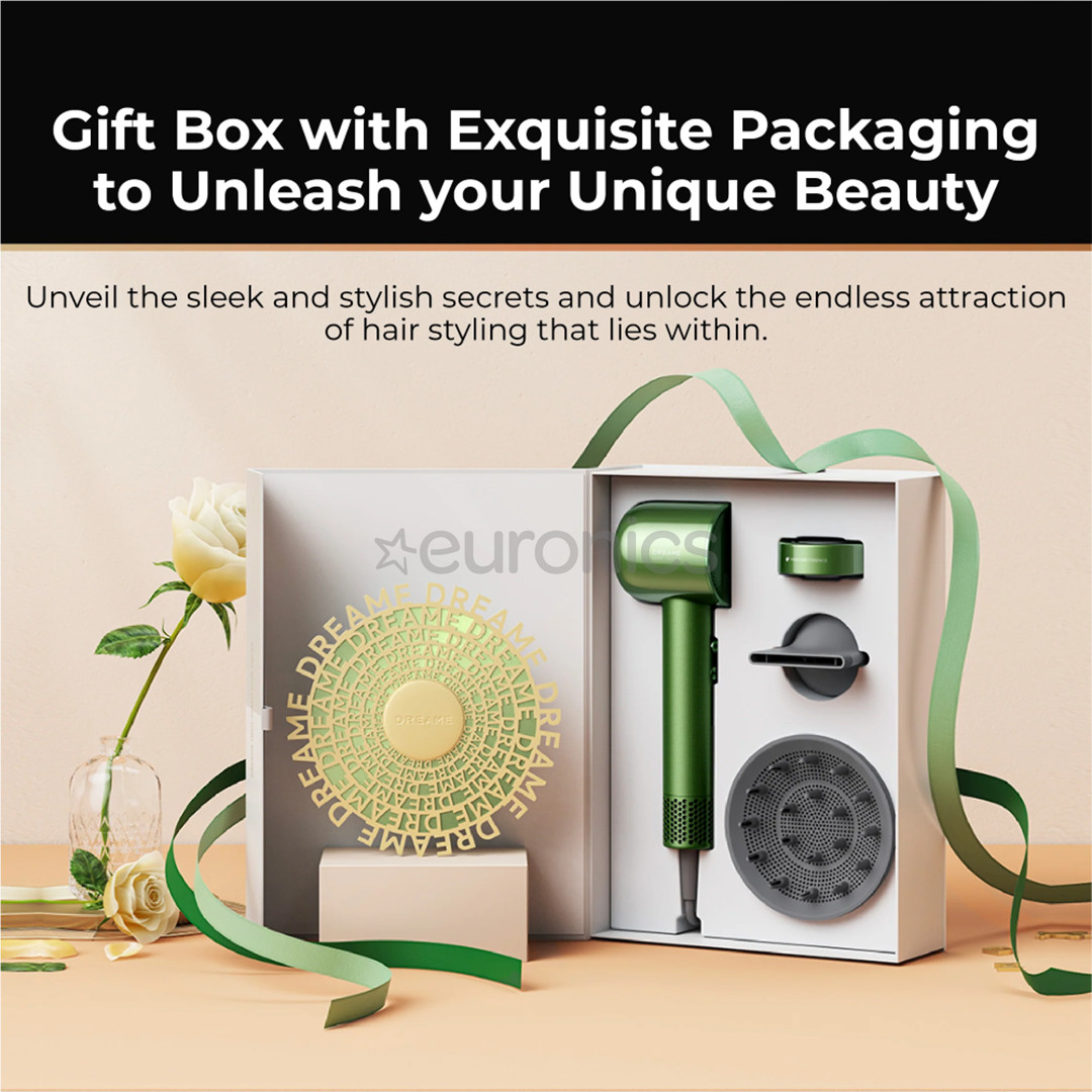 Dreame Hair Glory Master, roheline - Föön