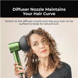 Dreame Hair Glory Master, зеленый - Фен