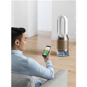 Dyson Purifier Humidify+Cool PH2 De-NOx, valge/kuldne - Õhupuhasti