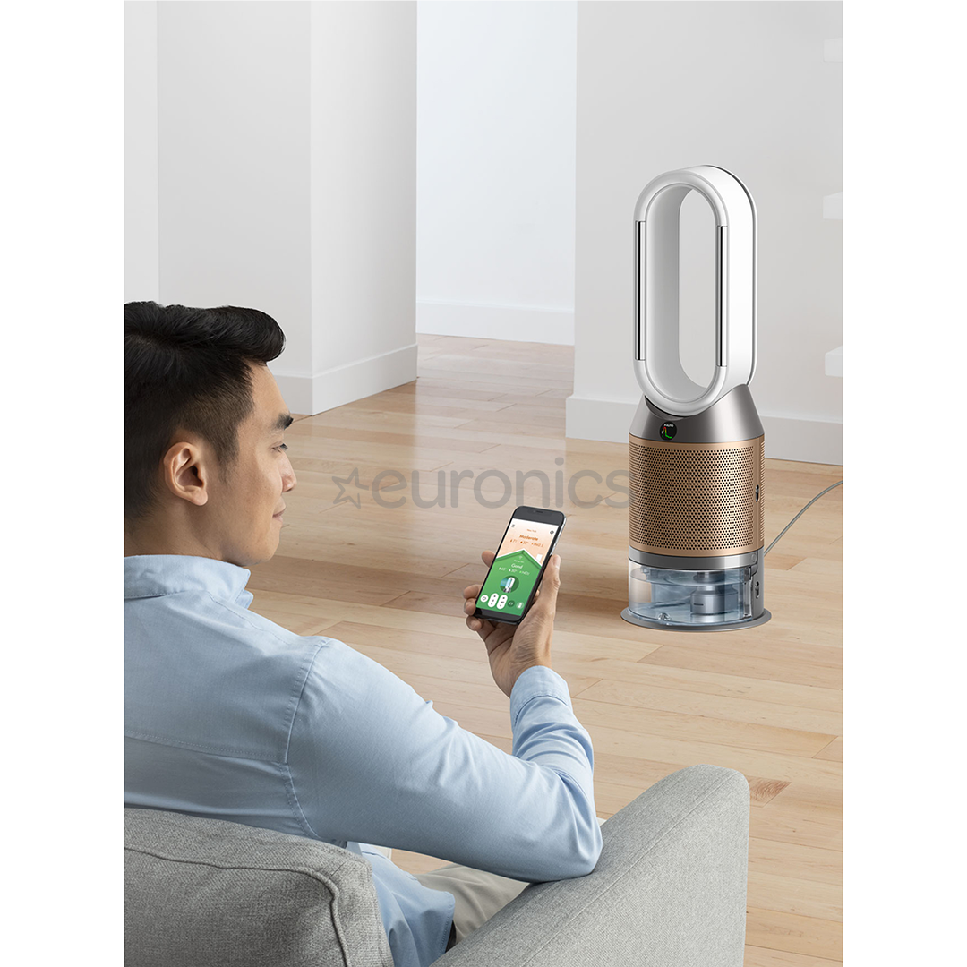 Dyson Purifier Humidify+Cool PH2 De-NOx, valge/kuldne - Õhupuhasti