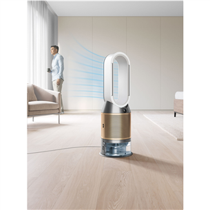 Dyson Purifier Humidify+Cool PH2 De-NOx, valge/kuldne - Õhupuhasti