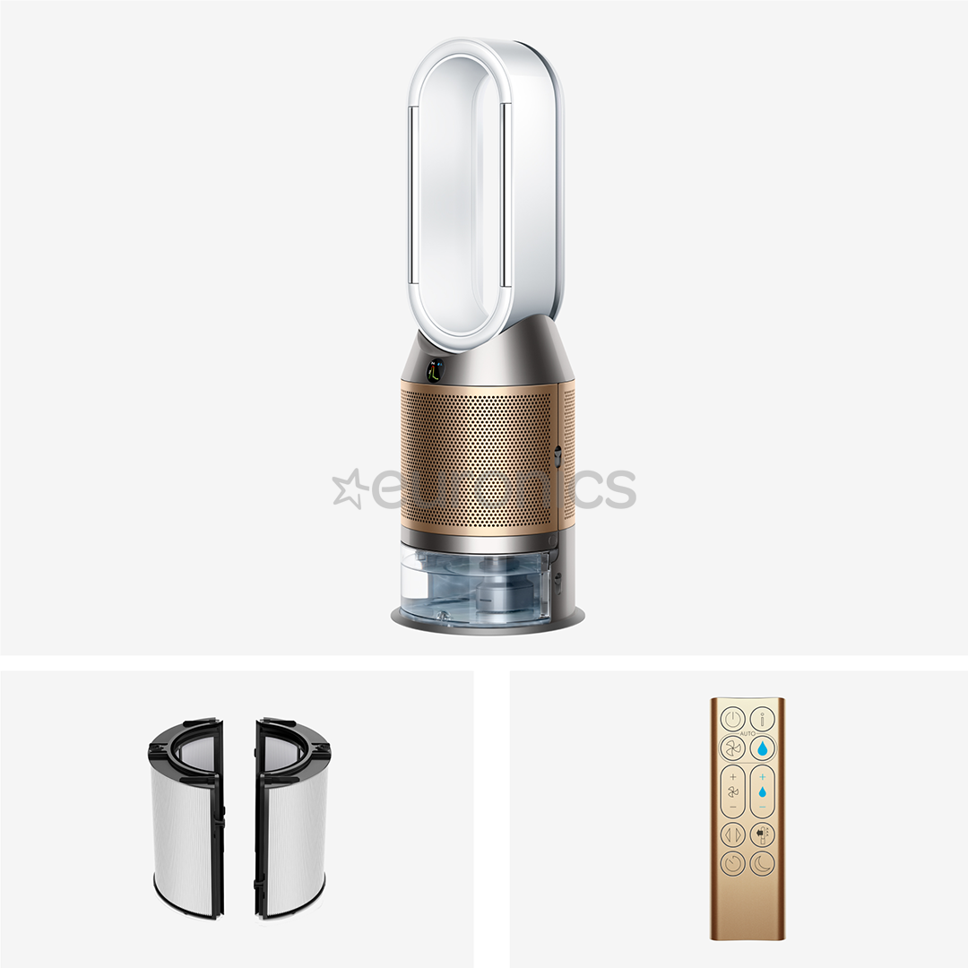Dyson Purifier Humidify+Cool PH2 De-NOx, valge/kuldne - Õhupuhasti