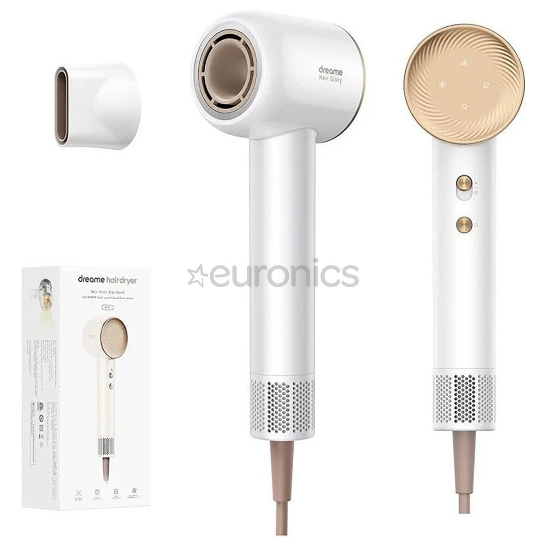 Dreame Hair Glory, белый – Фен