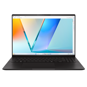 Asus Vivobook S 16 OLED, 16'', 3.2K, 120 Hz, OLED, Ryzen 7, 16 GB, 1 TB, Copilot+, ENG, must - Sülearvuti M5606UA-MX087W