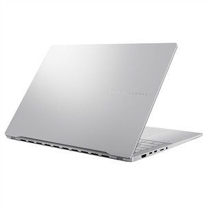 Asus Vivobook S 16 OLED, 16'', 3.2K, 120 Hz, OLED, Ryzen 7, 16 GB, 1 TB, Copilot+, ENG, hõbe - Sülearvuti