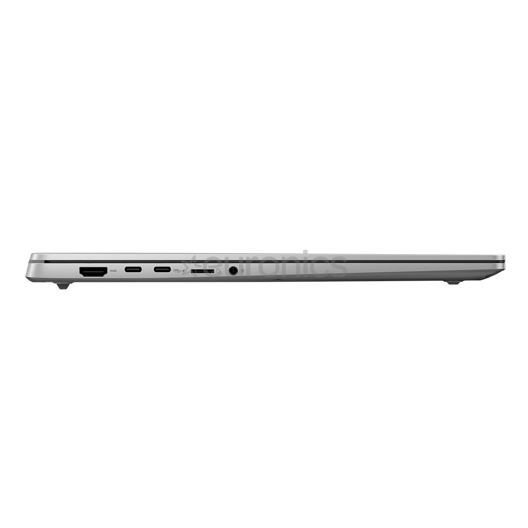 Asus Vivobook S 16 OLED, 16'', 3.2K, 120 Hz, OLED, Ryzen 7, 16 GB, 1 TB, Copilot+, ENG, hõbe - Sülearvuti