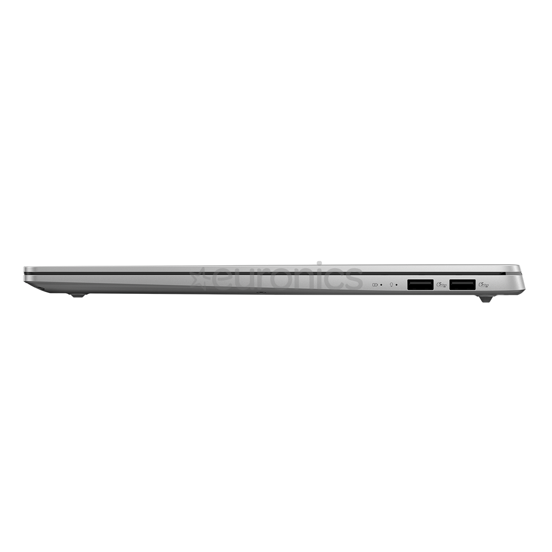 Asus Vivobook S 16 OLED, 16'', 3.2K, 120 Hz, OLED, Ryzen 7, 16 GB, 1 TB, Copilot+, ENG, hõbe - Sülearvuti