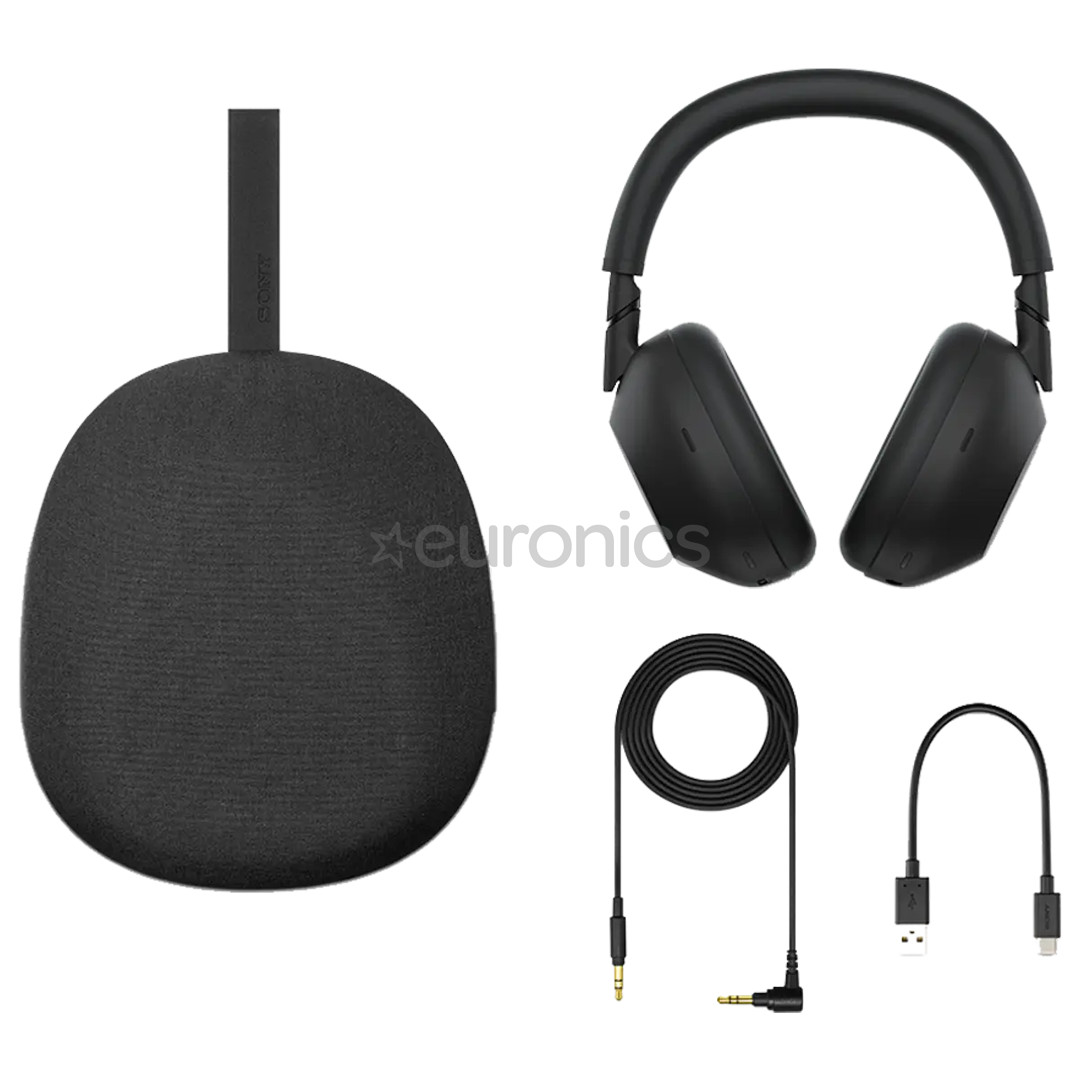 Sony WH-1000XM6, черный - Беспроводные наушники