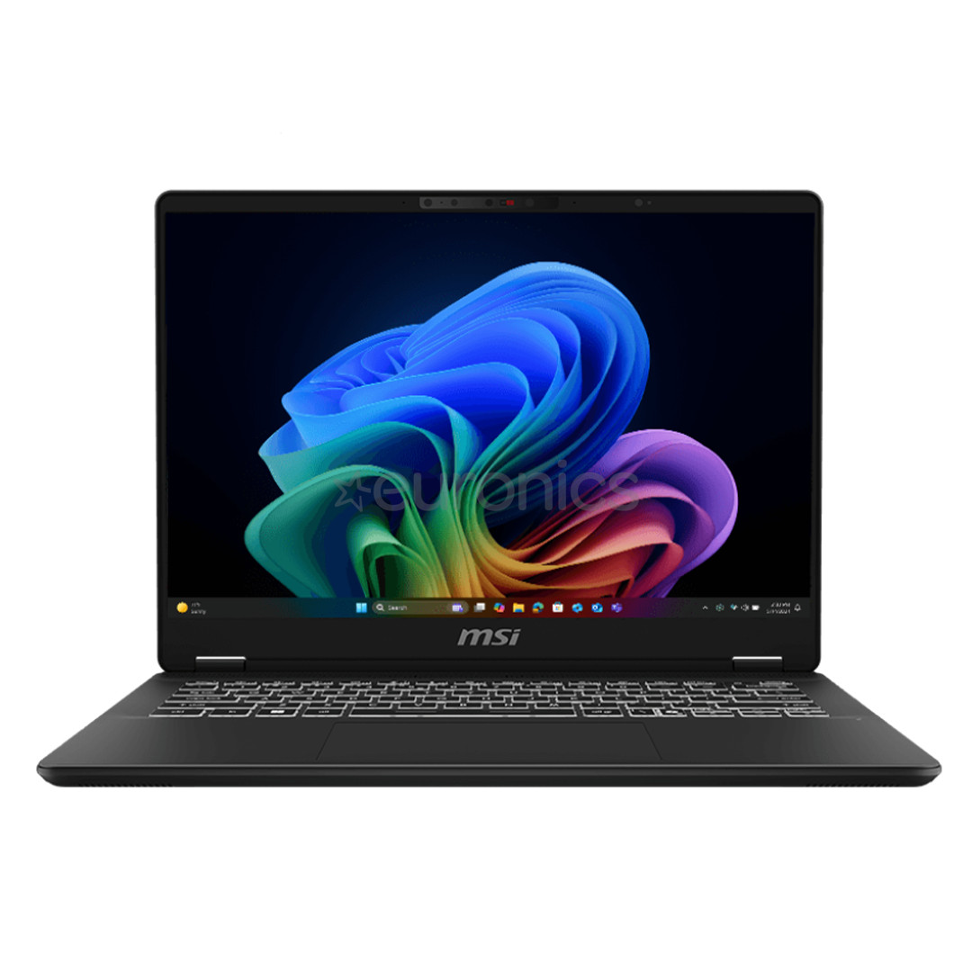 MSI Prestige 16 AI+ EVO, 16'', QHD+, Ultra 7, 32 GB, 1 TB, ENG, tumehall - Sülearvuti