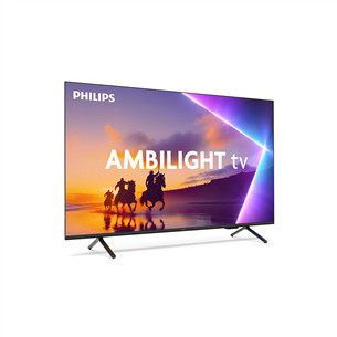 Philips PUS8510, 65, 4K UHD, QLED, черный - Телевизор