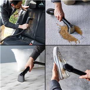 Rowenta Clean It, black/green - Carpet cleaner