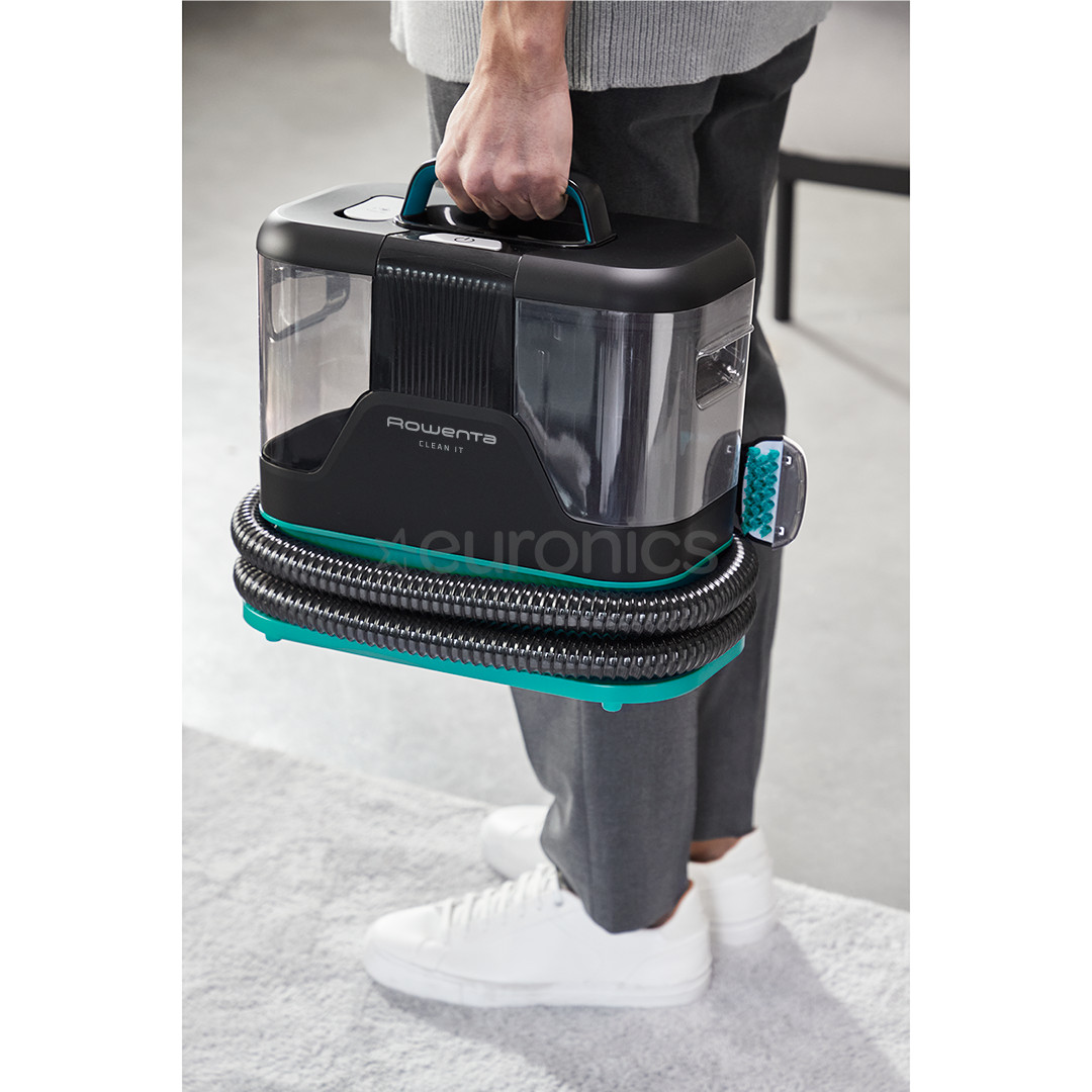 Rowenta Clean It, black/green - Carpet cleaner