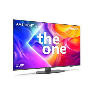 Philips The One PUS9010, 50'', 4K UHD, QLED, black - TV