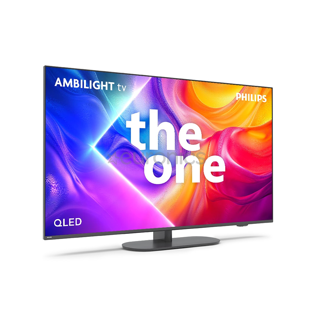 Philips The One PUS9010, 50'', 4K UHD, QLED, black - TV