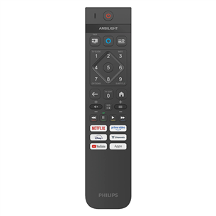 Philips The One PUS9010, 50'', 4K UHD, QLED, черный - Телевизор