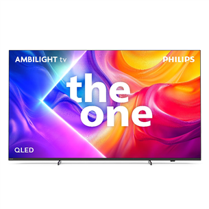 Philips The One PUS9010, 75'', 4K UHD, QLED, черный - Телевизор 75PUS9010/12