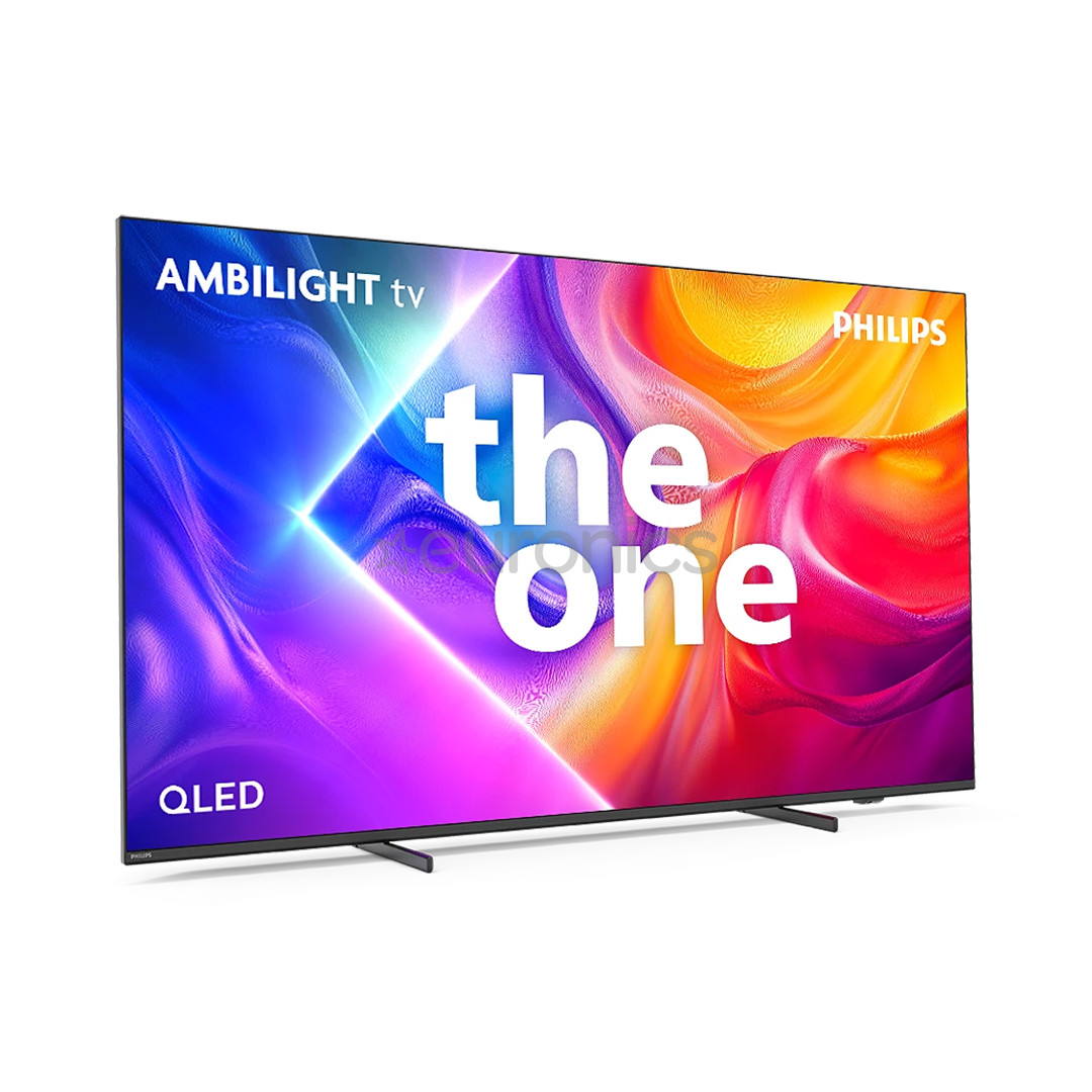 Philips The One PUS9010, 75'', 4K UHD, QLED, must - Teler