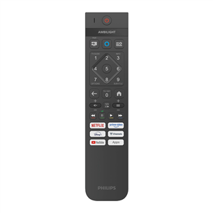 Philips The One PUS9010, 75'', 4K UHD, QLED, черный - Телевизор