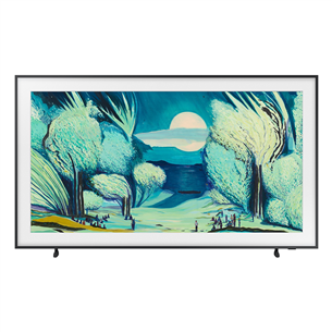 Samsung The Frame Pro (2025), 55'', 4K UHD, Neo QLED, Mini LED, must - Teler QE55LS03FAUXXH