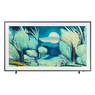 Samsung The Frame (2025), 50'', 4K UHD, QLED, must - Teler QE50LS03FAUXXH