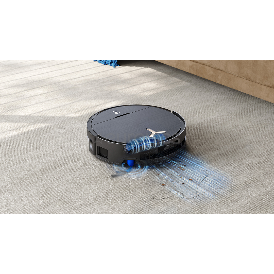 Ecovacs Deebot X9 PRO OMNI, märg- ja kuivpuhastus, must - Robottolmuimeja