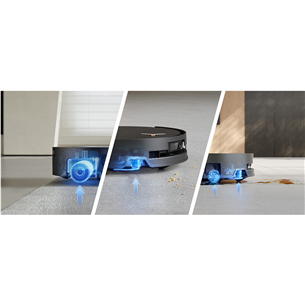 Ecovacs Deebot X9 PRO OMNI, märg- ja kuivpuhastus, must - Robottolmuimeja
