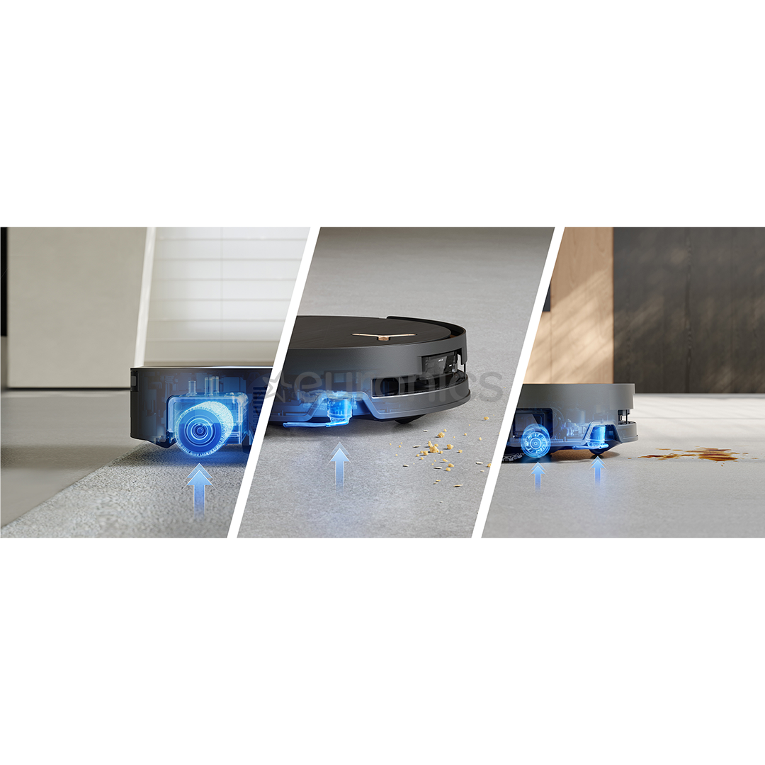 Ecovacs Deebot X9 PRO OMNI, märg- ja kuivpuhastus, must - Robottolmuimeja