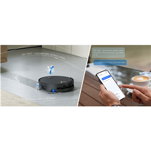 Ecovacs Deebot X9 PRO OMNI, märg- ja kuivpuhastus, must - Robottolmuimeja