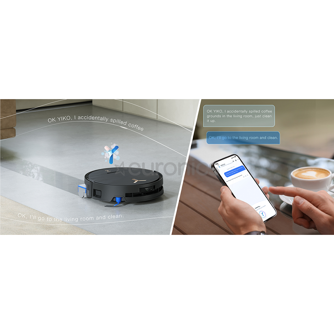 Ecovacs Deebot X9 PRO OMNI, märg- ja kuivpuhastus, must - Robottolmuimeja
