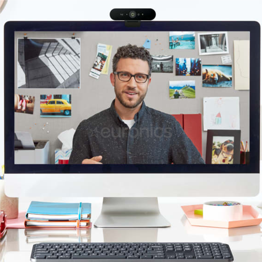 Logitech Brio 4K, черный - Веб-камера