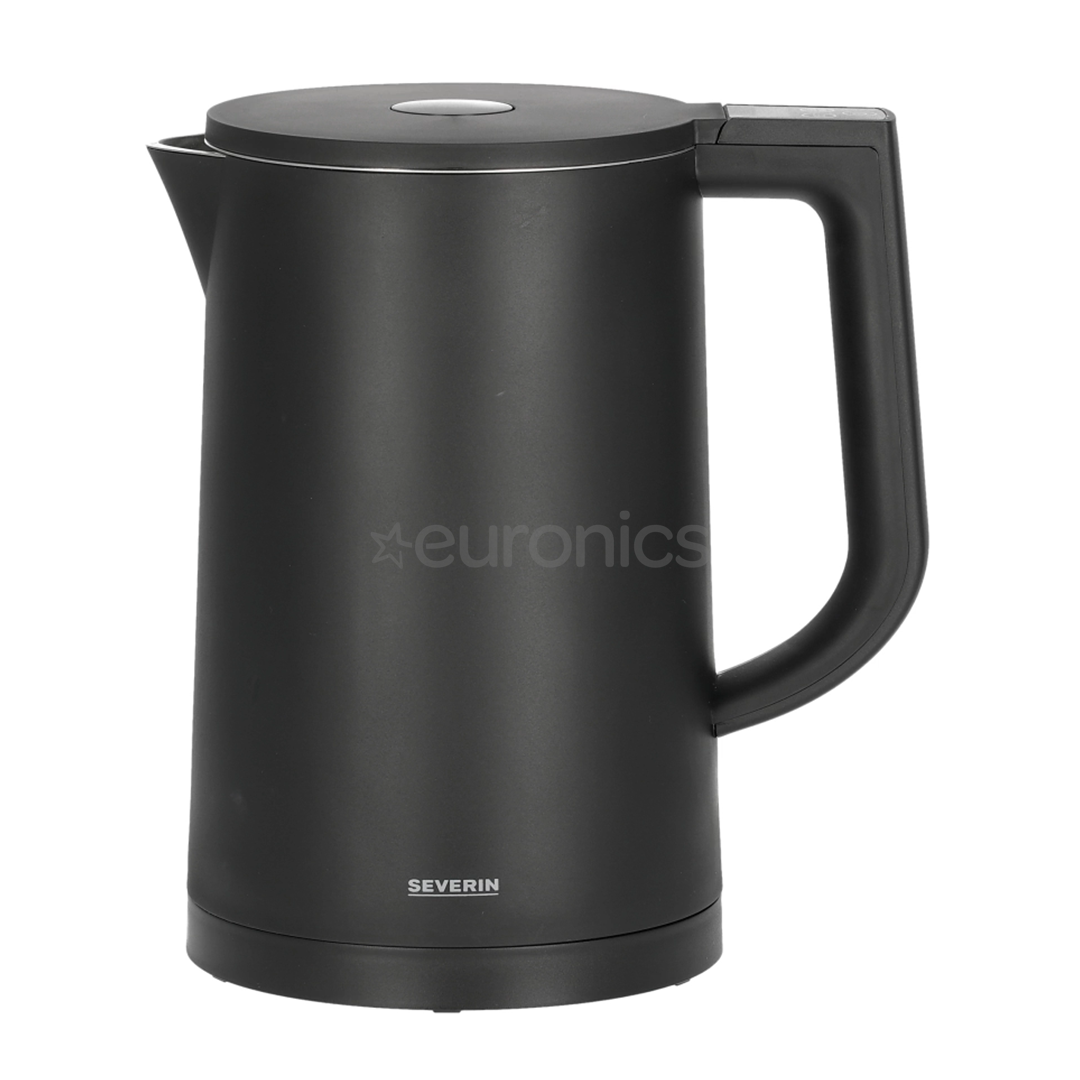 Severin, adjustable temperature, 1.7 L, 2200 W, black - Kettle