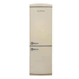 Vestfrost, No Frost, 331 L, kõrgus 191 cm, beež - Külmik VR-FB373-2E2BG