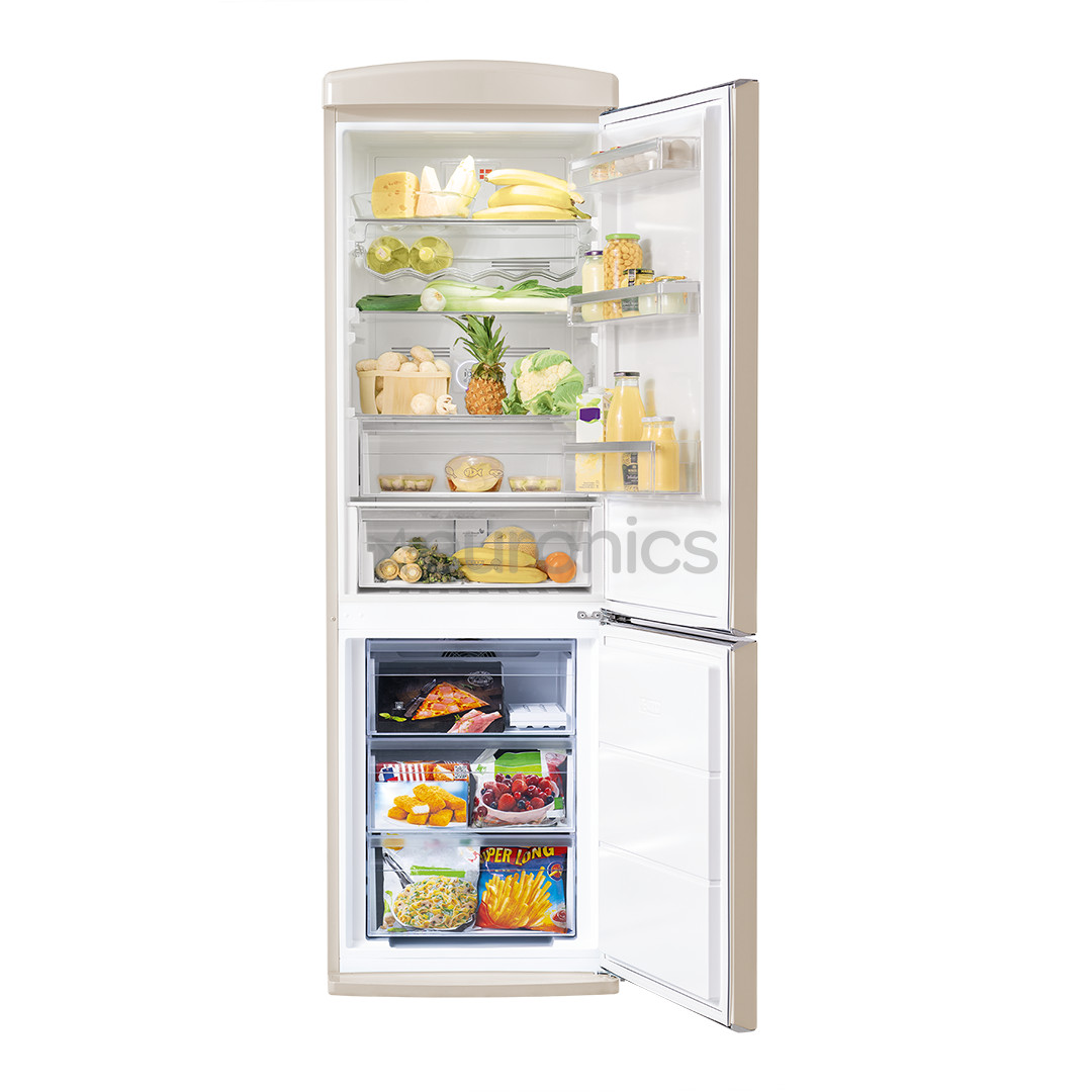 Vestfrost, No Frost, 331 L, kõrgus 191 cm, beež - Külmik