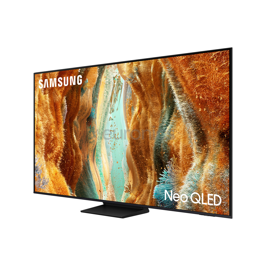 Samsung QN70F, 55'', 4K UHD, Neo QLED, Mini LED, must - Teler