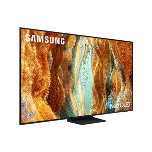 Samsung QN70F, 65'', 4K UHD, Neo QLED, Mini LED, must - Teler