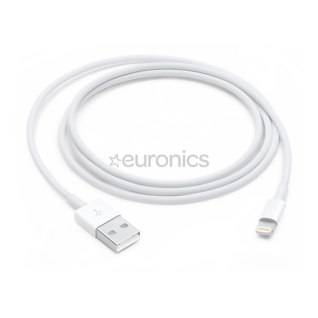 Apple Lightning to USB, 1 m, valge - Kaabel