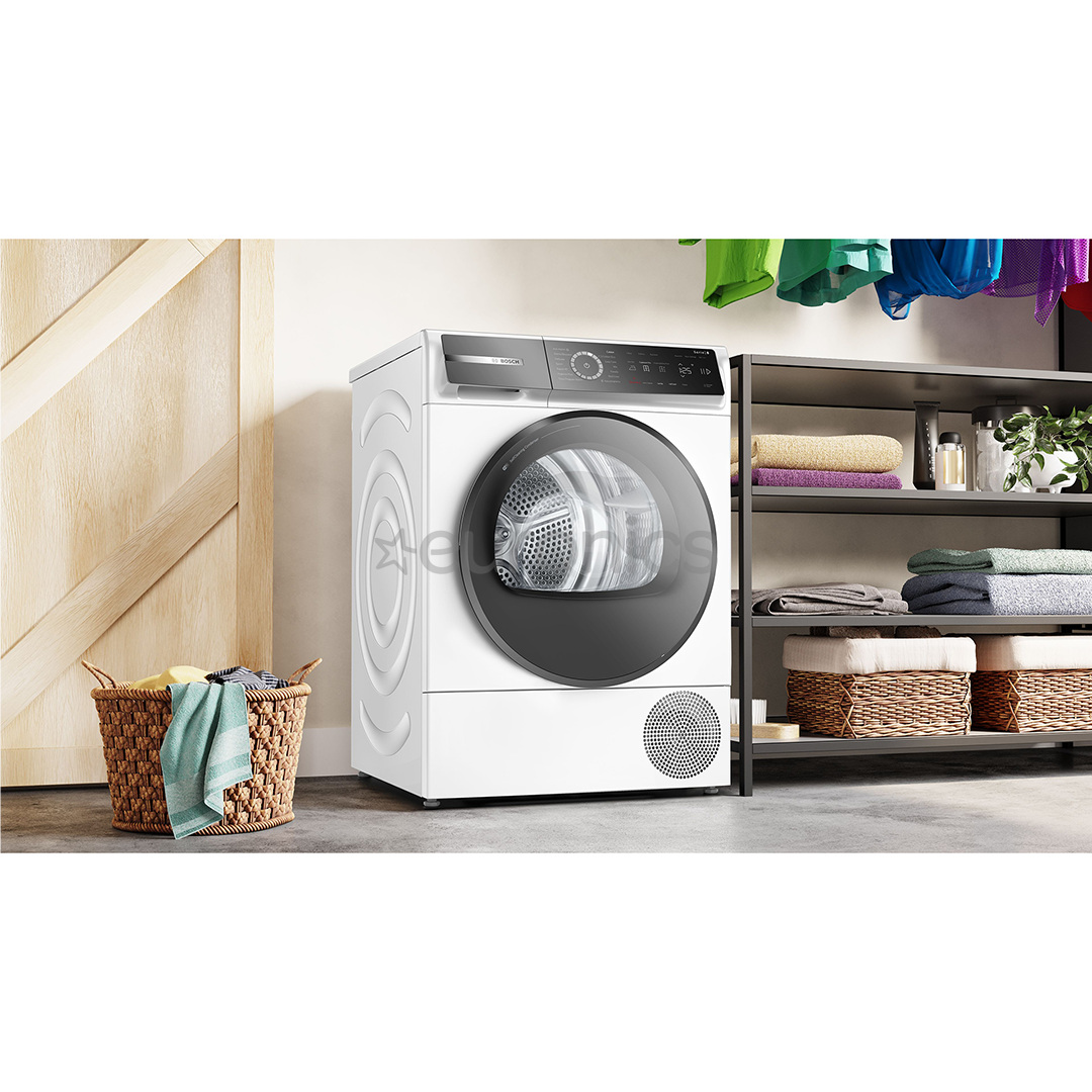 Bosch Seeria 8, 9 kg, sügavus 61.3 cm - Pesukuivati