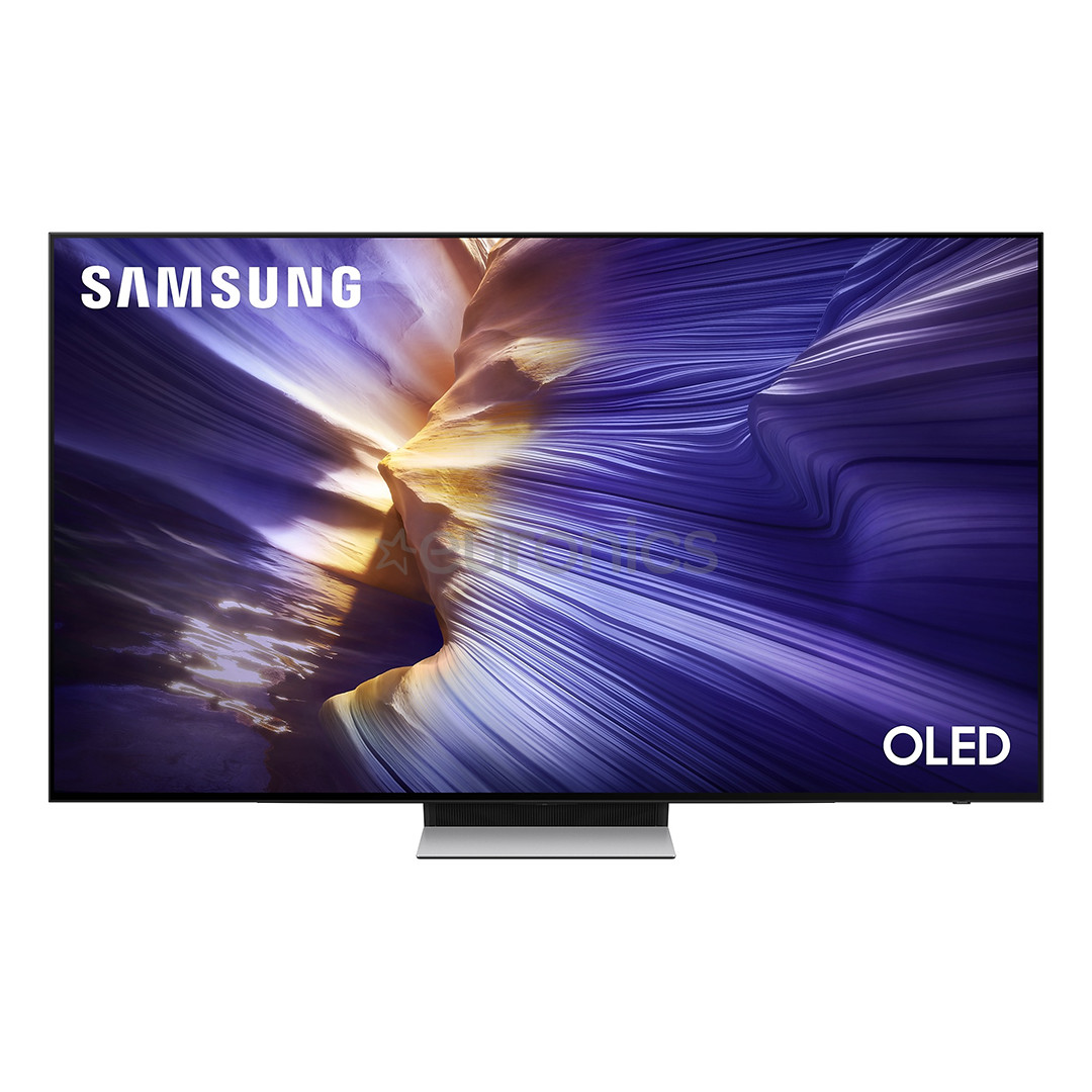 Samsung S90F, 55'', 4K UHD, OLED, черный - Телевизор