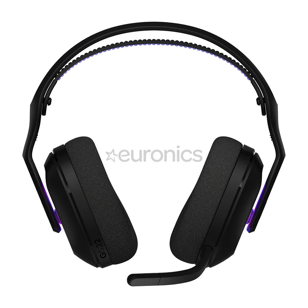 Logitech G522 Lightspeed, must - Juhtmevaba peakomplekt