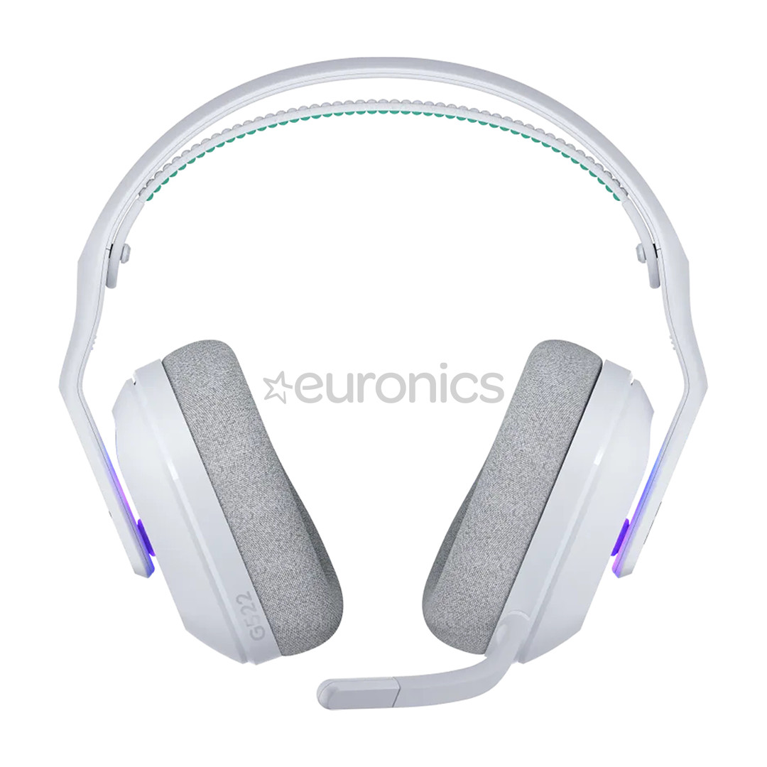 Logitech G522 Lightspeed, valge - Juhtmevaba peakomplekt