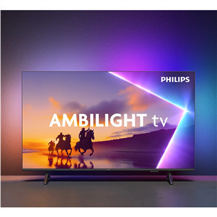 Philips PUS8560, 43'', 4K UHD, QLED, черный - Телевизор
