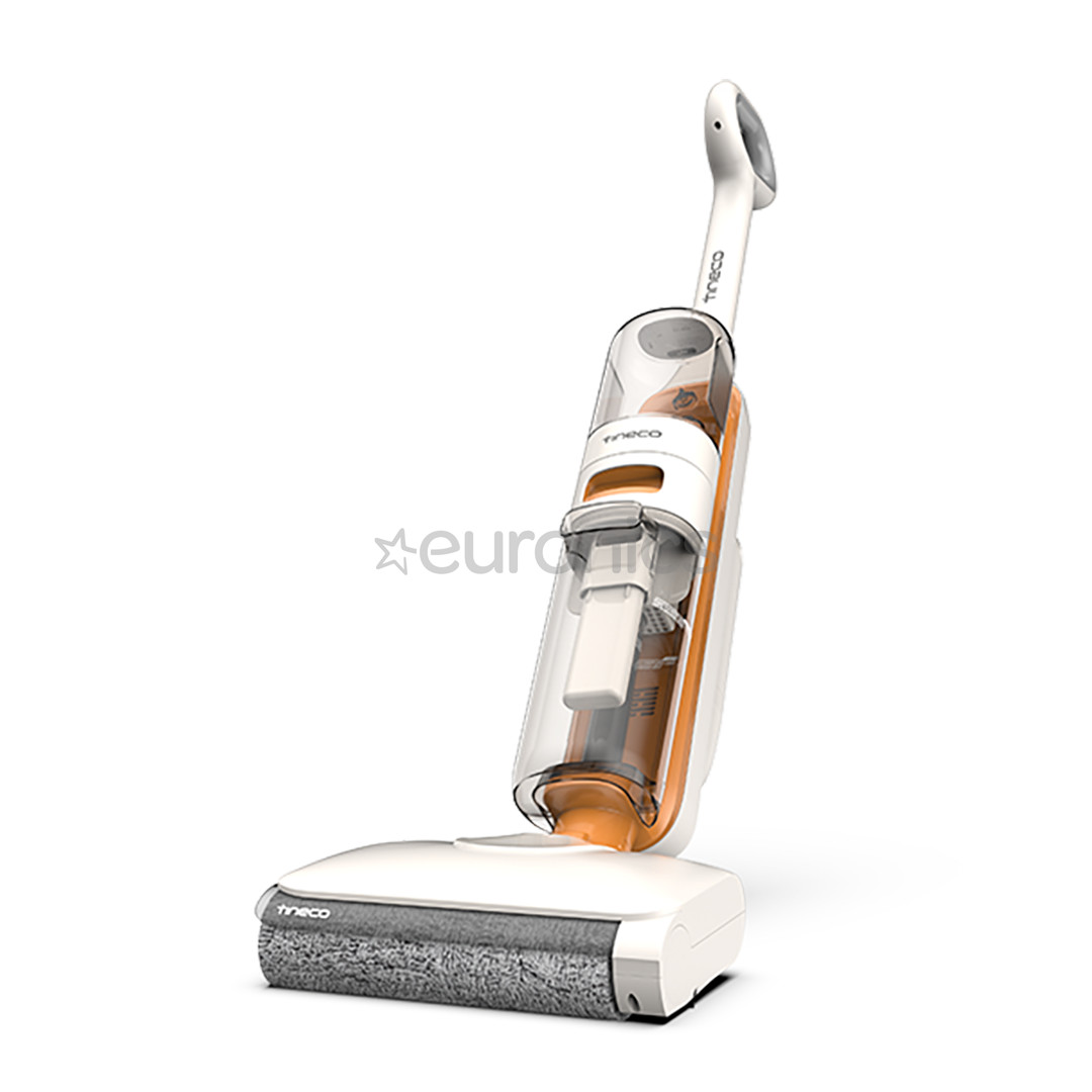 Tinceo iFLOOR Y2 Plus, Wet & Dry, white/orange - Cordless vacuum cleaner