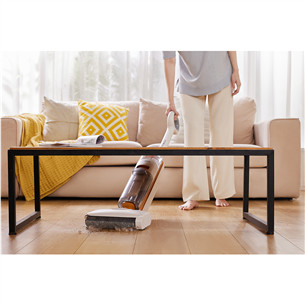 Tinceo iFLOOR Y2 Plus, Wet & Dry, white/orange - Cordless vacuum cleaner