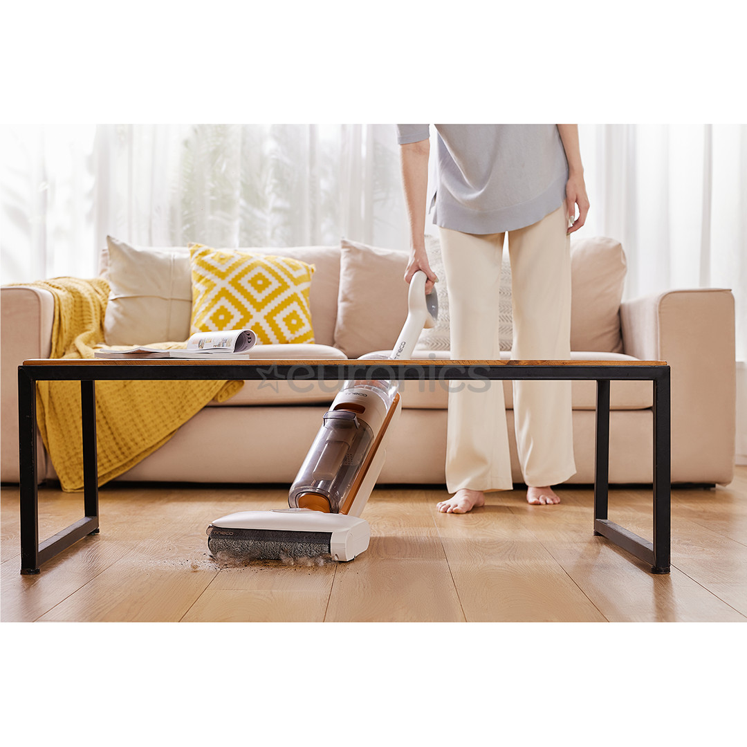 Tinceo iFLOOR Y2 Plus, Wet & Dry, white/orange - Cordless vacuum cleaner