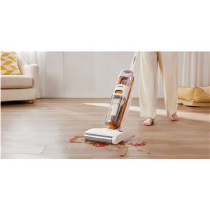 Tinceo iFLOOR Y2 Plus, белый/оранжевый - Беспроводной пылесос