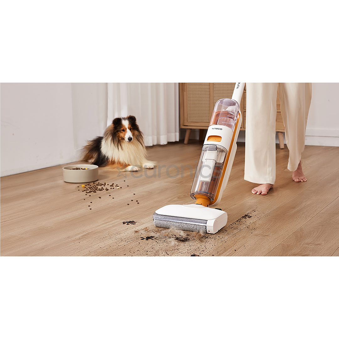 Tinceo iFLOOR Y2 Plus, белый/оранжевый - Беспроводной пылесос
